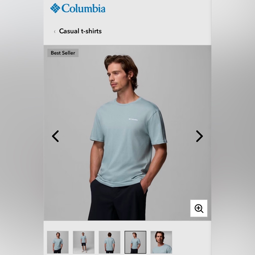 Columbia Men's Short Sleeve Tee
